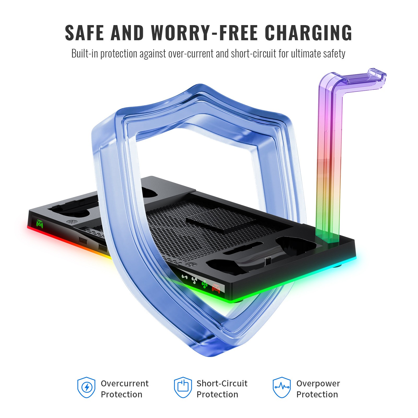Cooling Fan Stand For Steam Machine Game Console Steam Controller Radiator Base