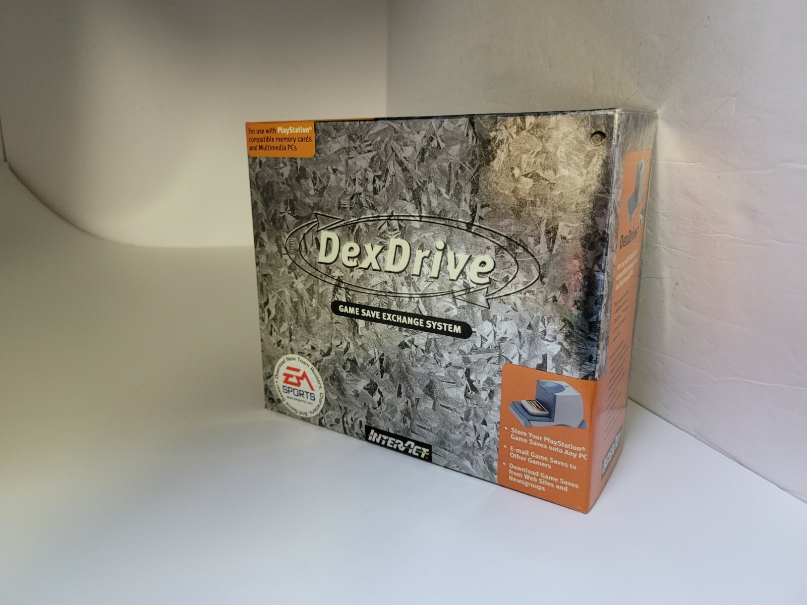 NEW Playstation 1 Dex Drive Memory Card to PC Game Save Transfer System