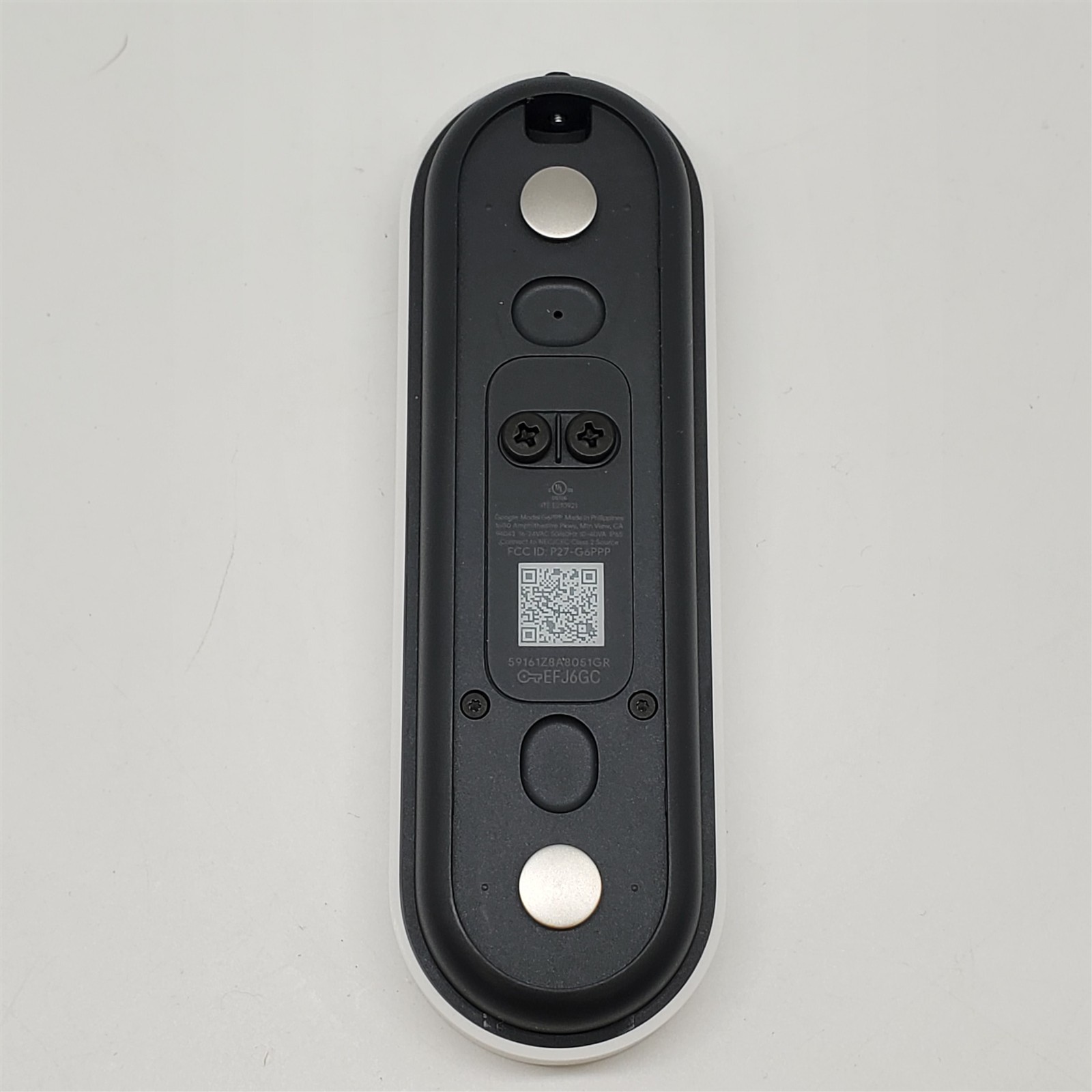 Google Nest Doorbell (Wired, 3rd Gen) - 2025 Model - Snow