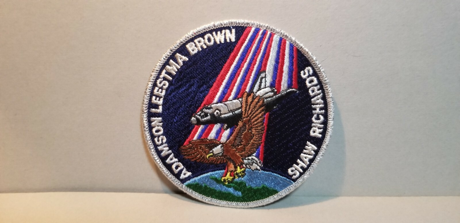 STS-28 SPACE SHUTTLE PATCH "SHAW-RICHARDS-ADAMSON-LEESTMA-BROWN"