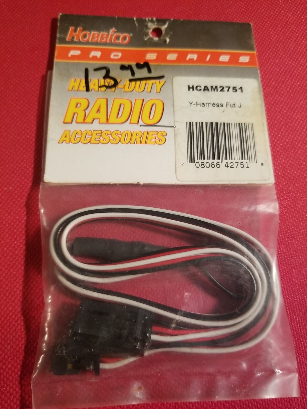 Vintage Hobbico pro series #HCAM2751 Y-Harness Futaba J NEW original stock NiP !