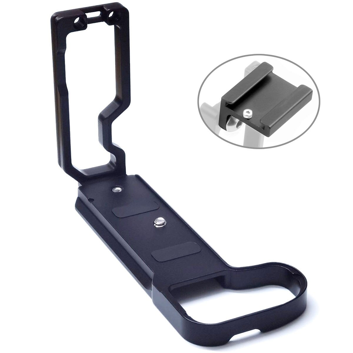 Alum QR L Plate L Grip Bracket 1/4 Tripod Mount Holder for Nikon Z8 Arca Swiss