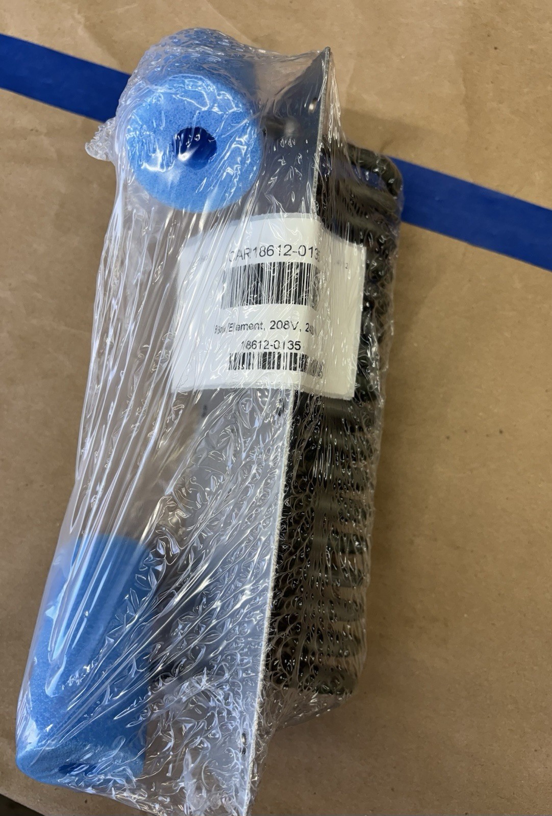 18612-0135 Carter Hoffmann Box Element 208V 2400W Genuine OEM CAR18612-0135