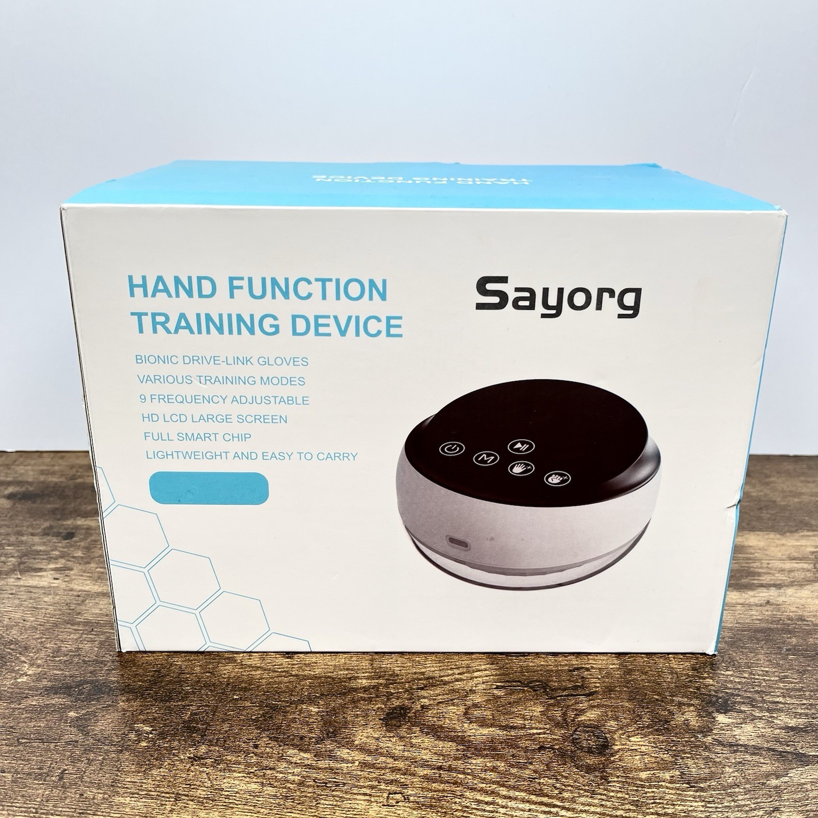 Sayorg Hand Function Training Device Rehabilitation Glove Right Hand Size Large