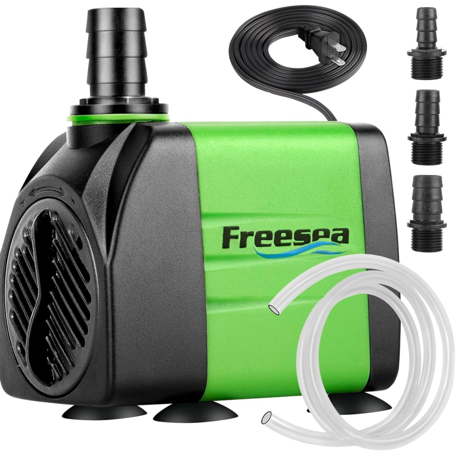 400GPH Submersible Aquarium Pump with 5ft Tubing