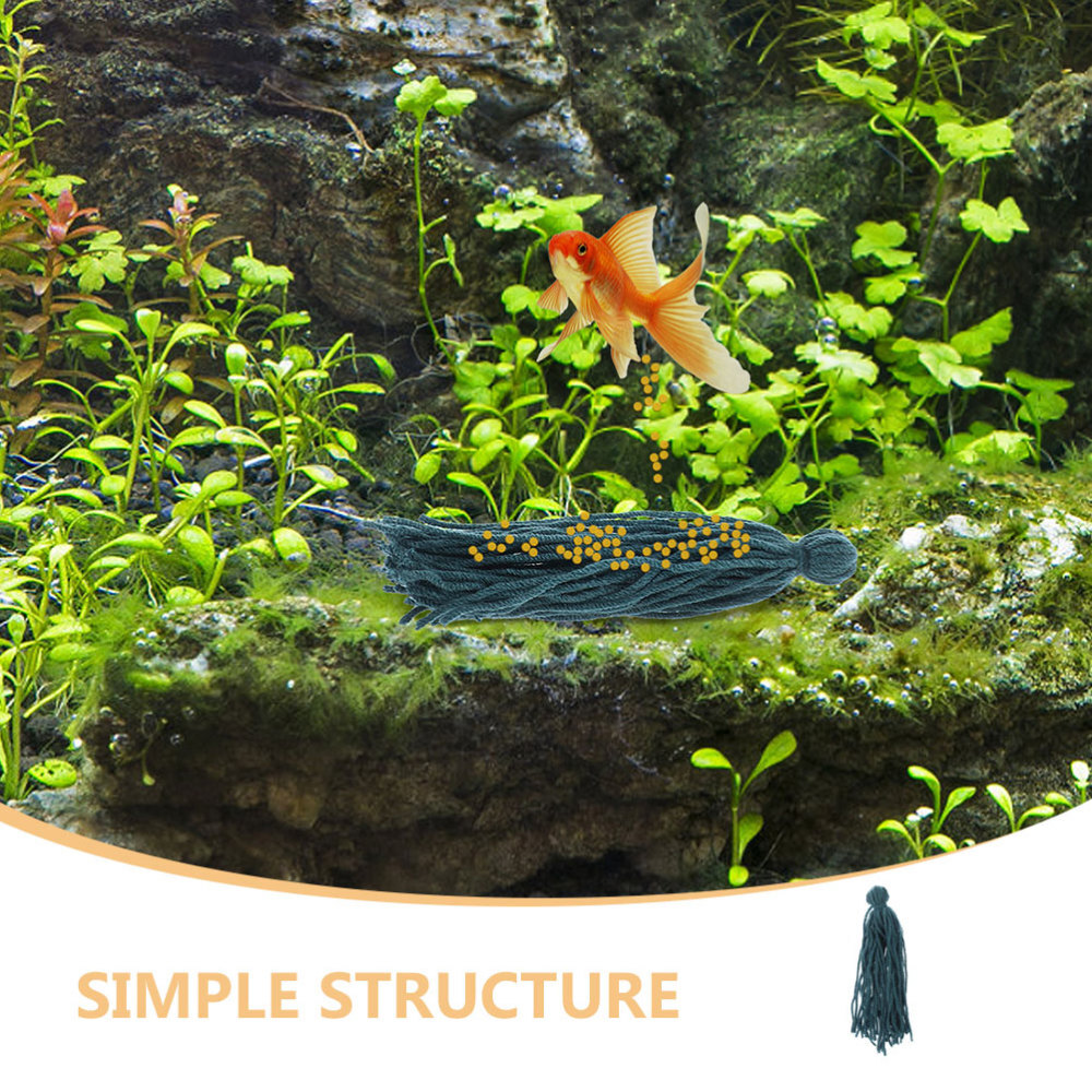10Pcs Fish Spawning Mop Aquarium Floating Woolen Yarn Breeder