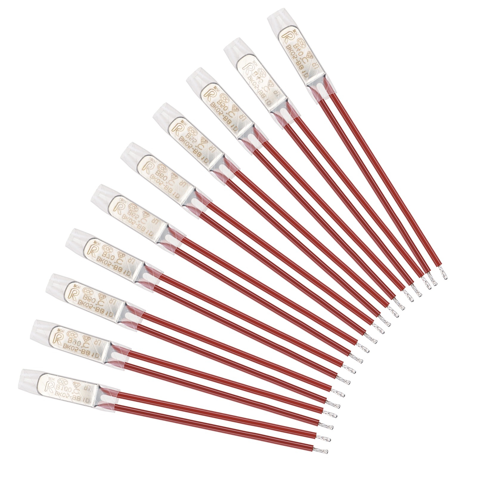 10pack KSD9700 Thermostat Normally Close 40-100°C(104-212°F) 10A N.C Temperature