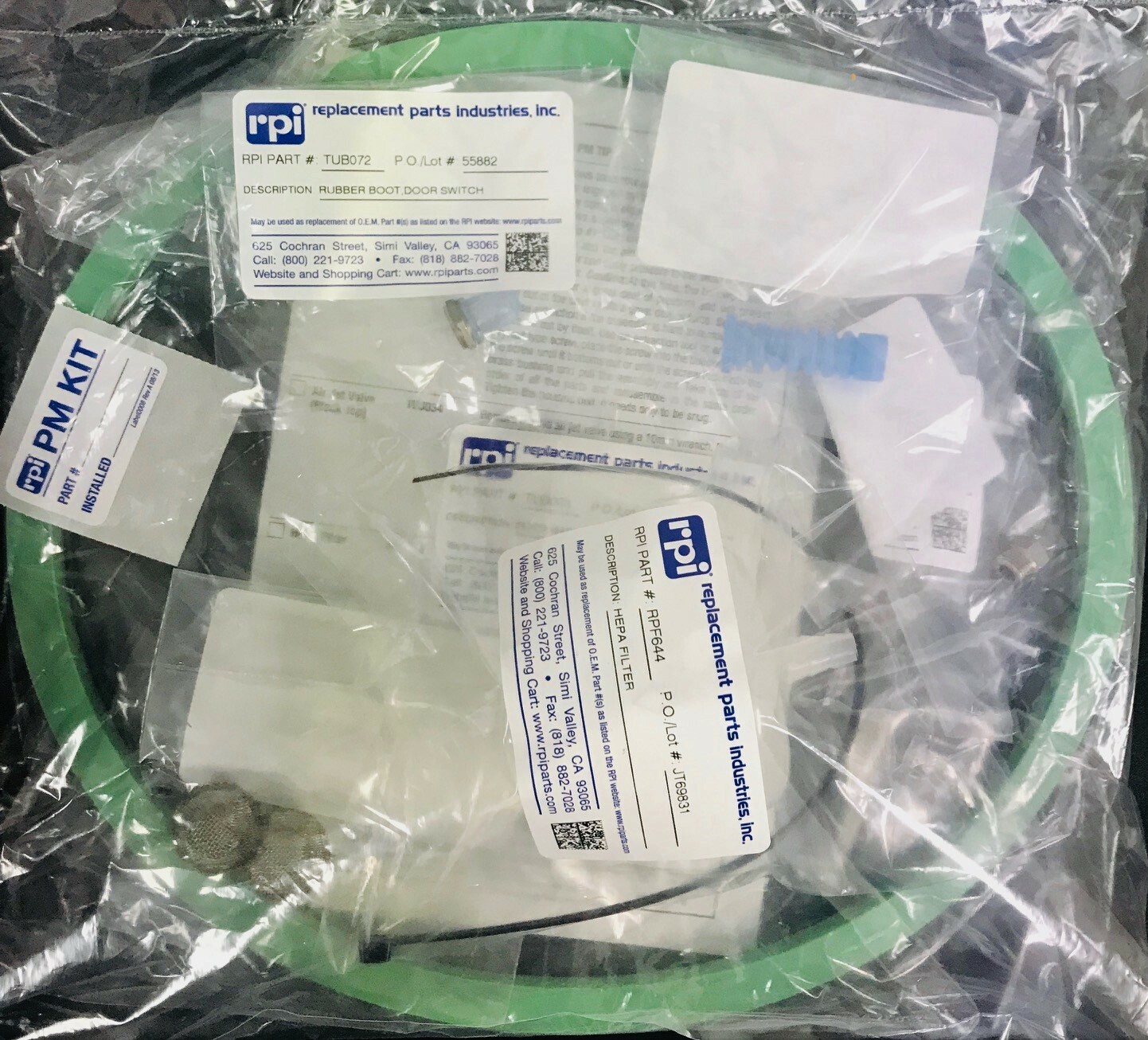 Dental Sterilizer Preventative Maintenance Kit for Model 2540EA, 2540EHS, EZ10