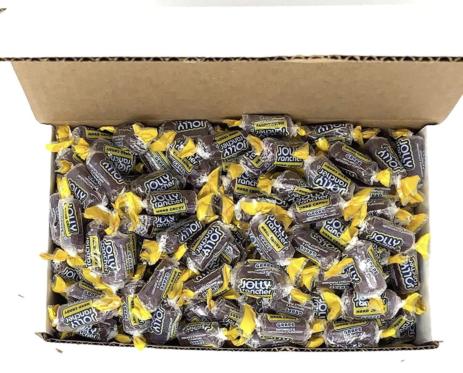 Jolly Rancher Hard Candy Bulk in Box (Individually Wrapped) (Grape)