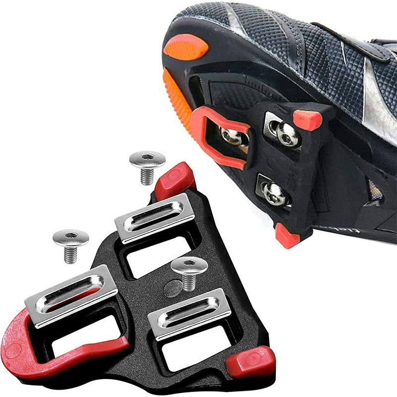 Bike Cleats Compatible with Look Delta and Shimano Pedals 6 Degree Float Go-ds