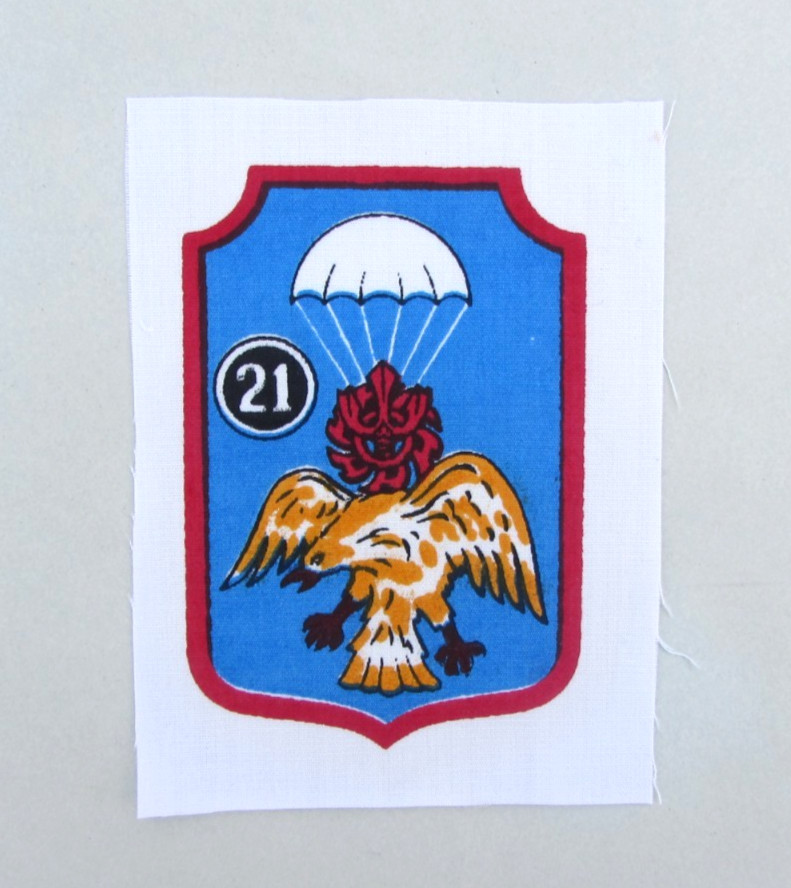 ORIGINAL VIETNAM WAR ROYAL KINGDOM OF LAOS 21ST AIRBORNE BATTALION PATCH #1