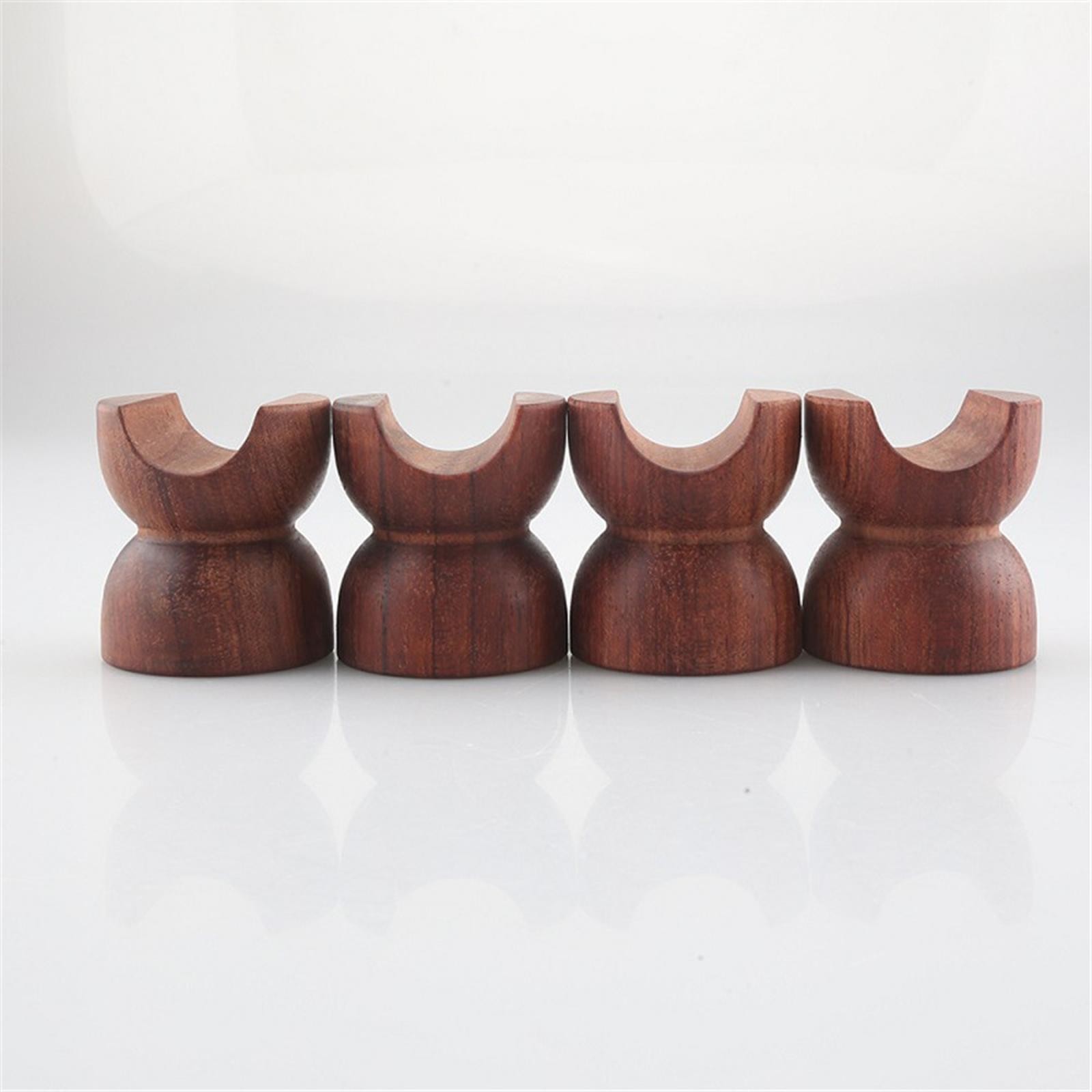 Rose Wood Speaker Insulation Holder Bracket Line Support Cable Stand Trestle