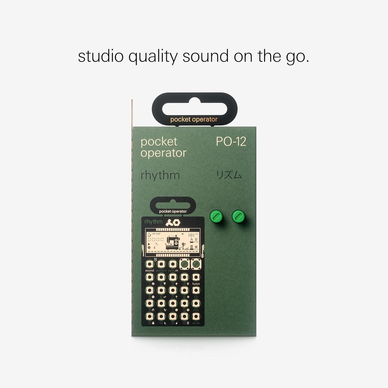 Teenage Engineering PO-12 Rhythm Drum Machine & Sequencer
