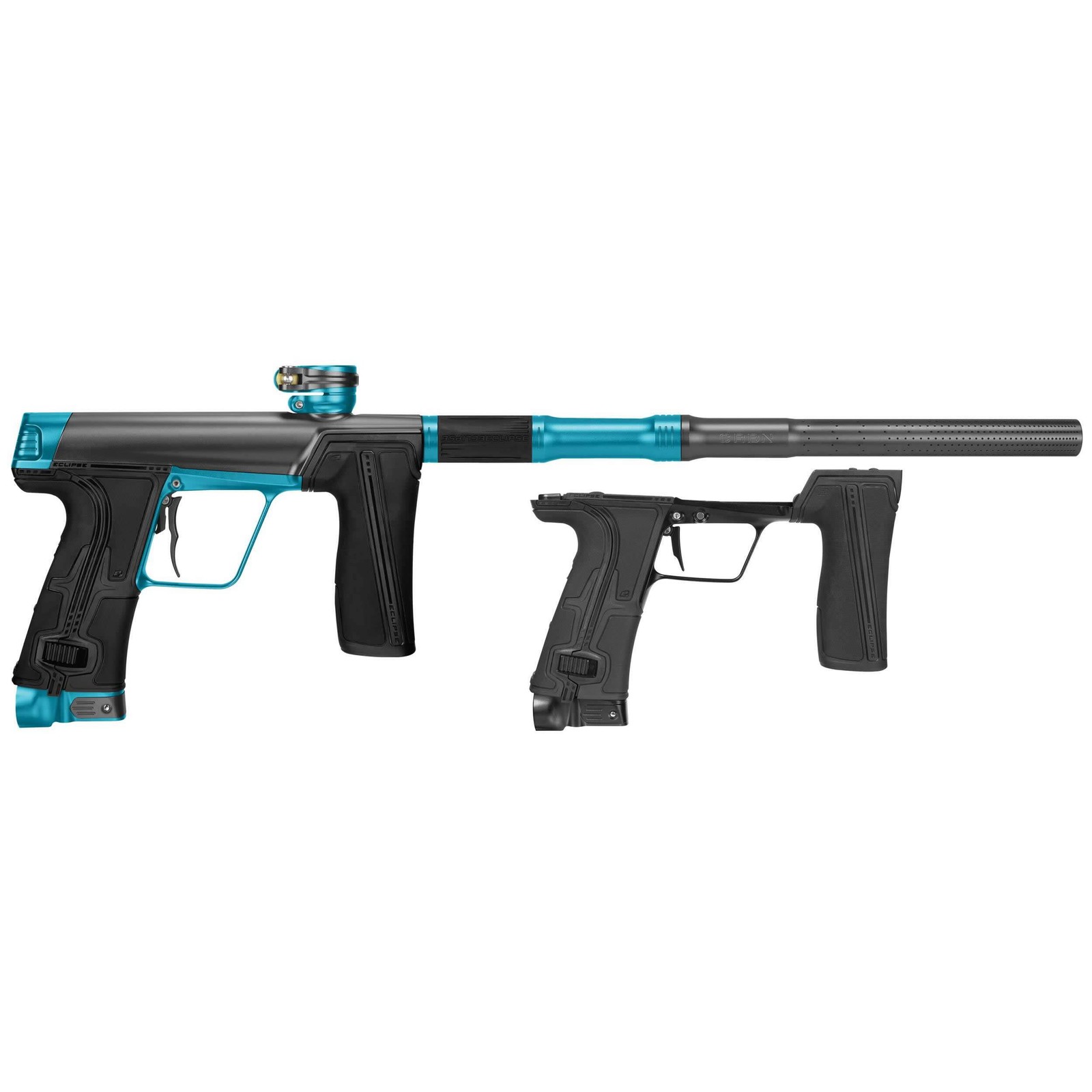 Planet Eclipse CS3Pro + Mech Frame Package - Provoke (Graphite/Turquoise)