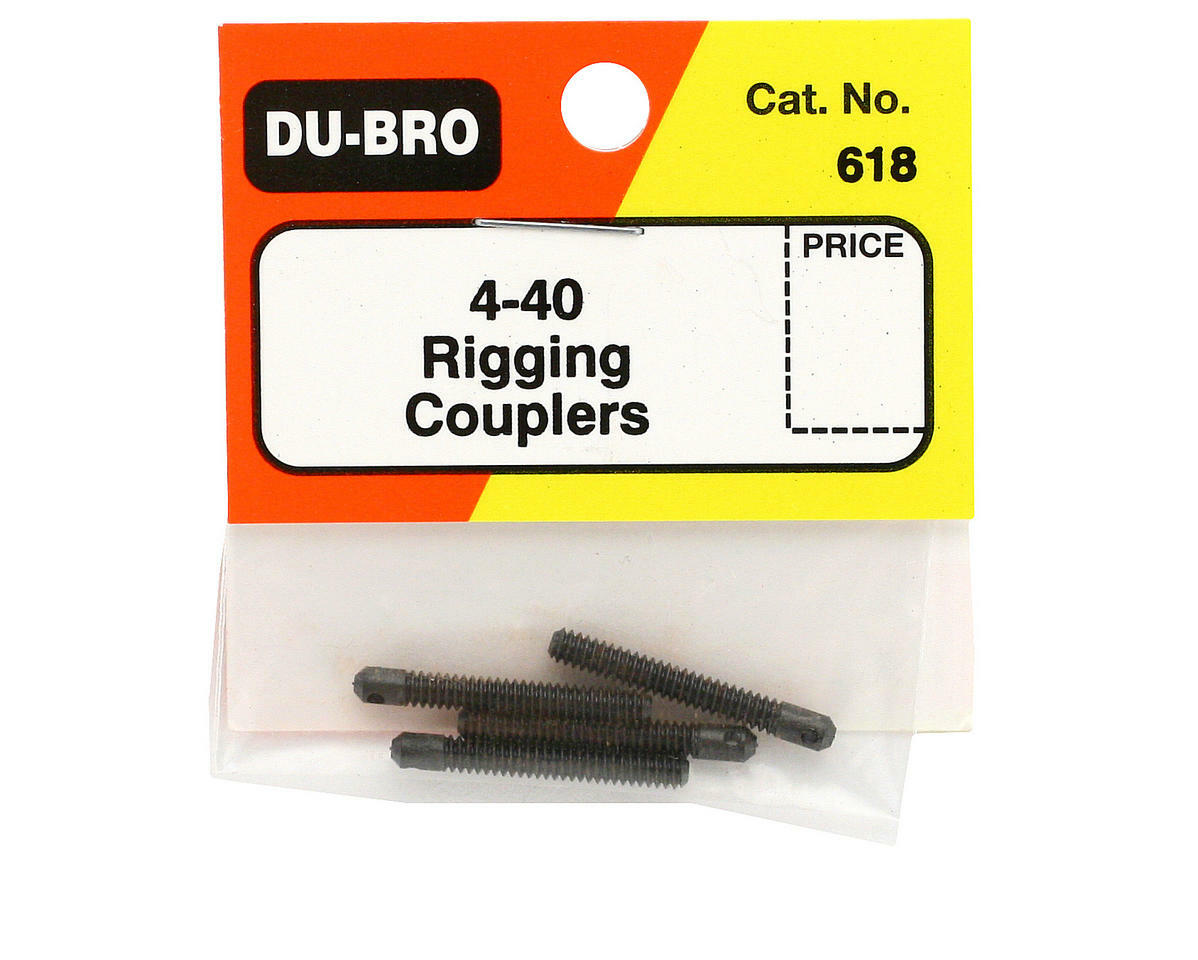 DuBro 4-40 Rigging Couplers [DUB618]