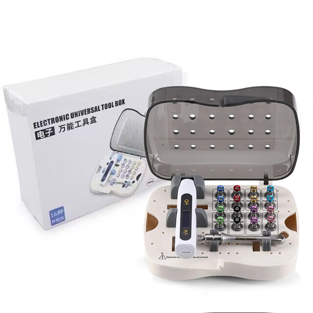 Dental Electric Implant Kit Abutment Tool Wrench 10-40Ncm Driver Universal po