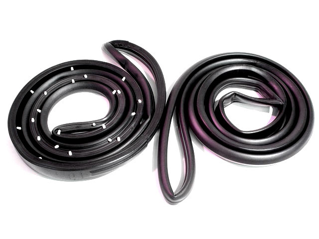 1977-1987 Chevrolet Caprice & Impala 2 door coupe door weatherstrip seals, pair