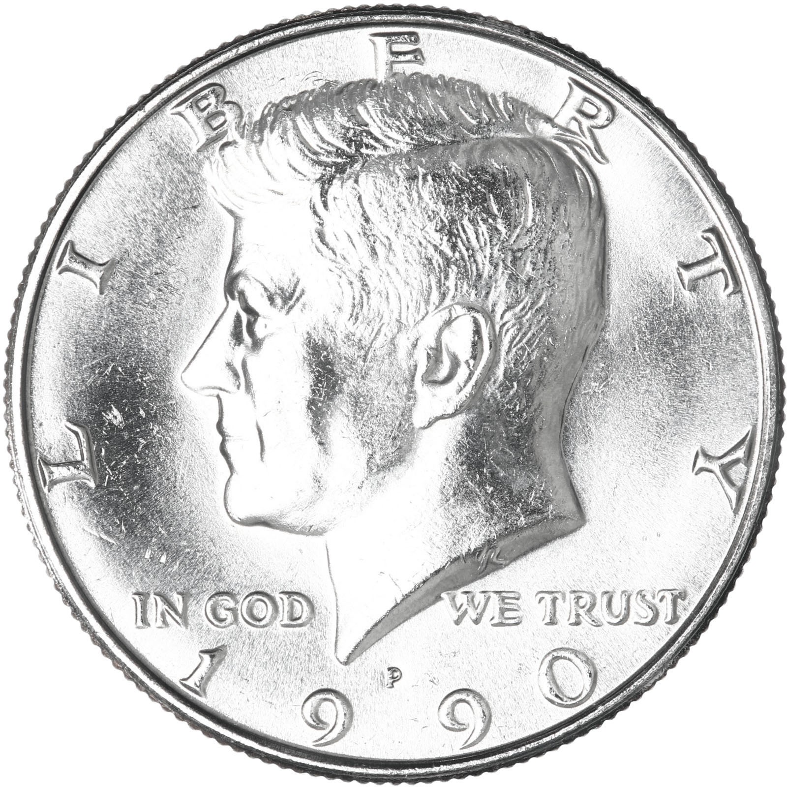 1990 P Kennedy Half Dollar CN-Clad BU