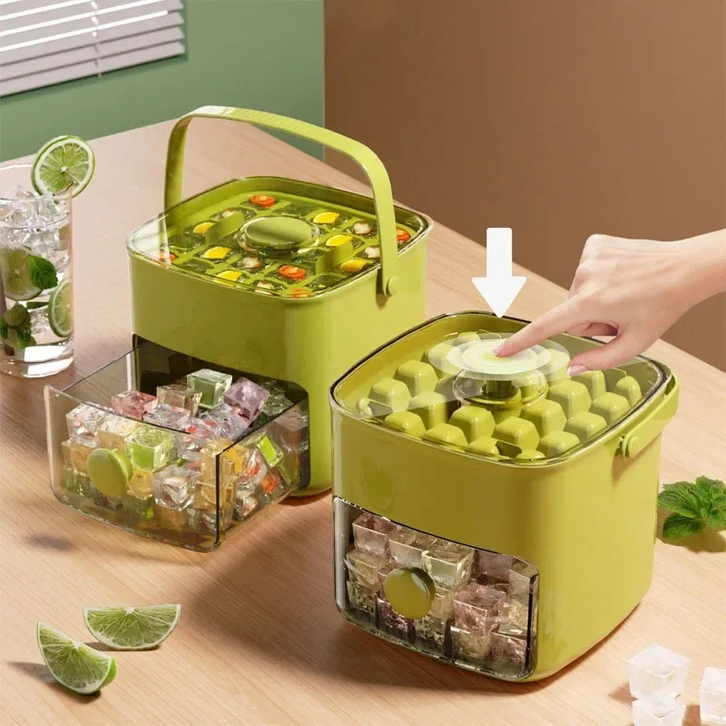 Portable Ice Maker Ice Cubes Making Machine Commercial Home