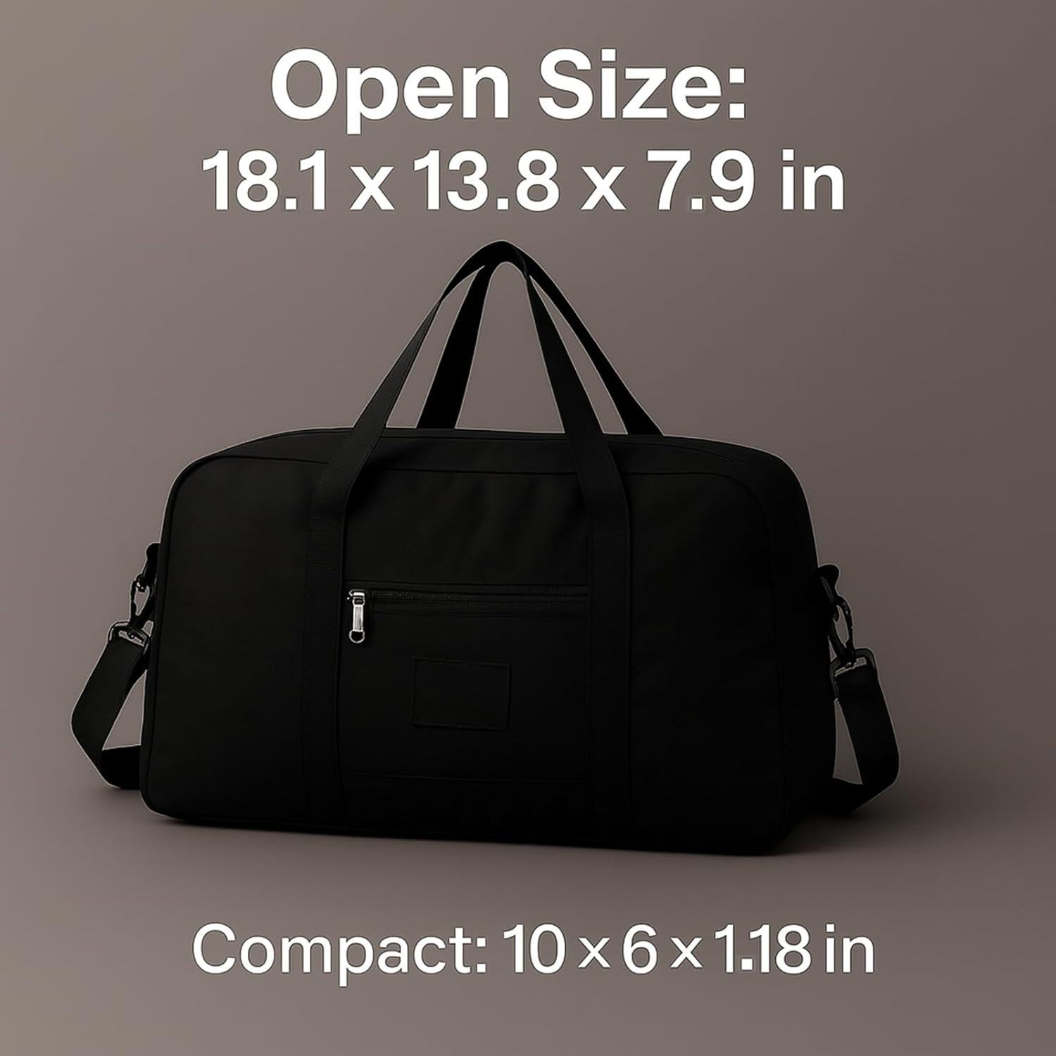 Folding Duffle Bag for Travel – Large Capacity Waterproof Oxford Cloth Weekender