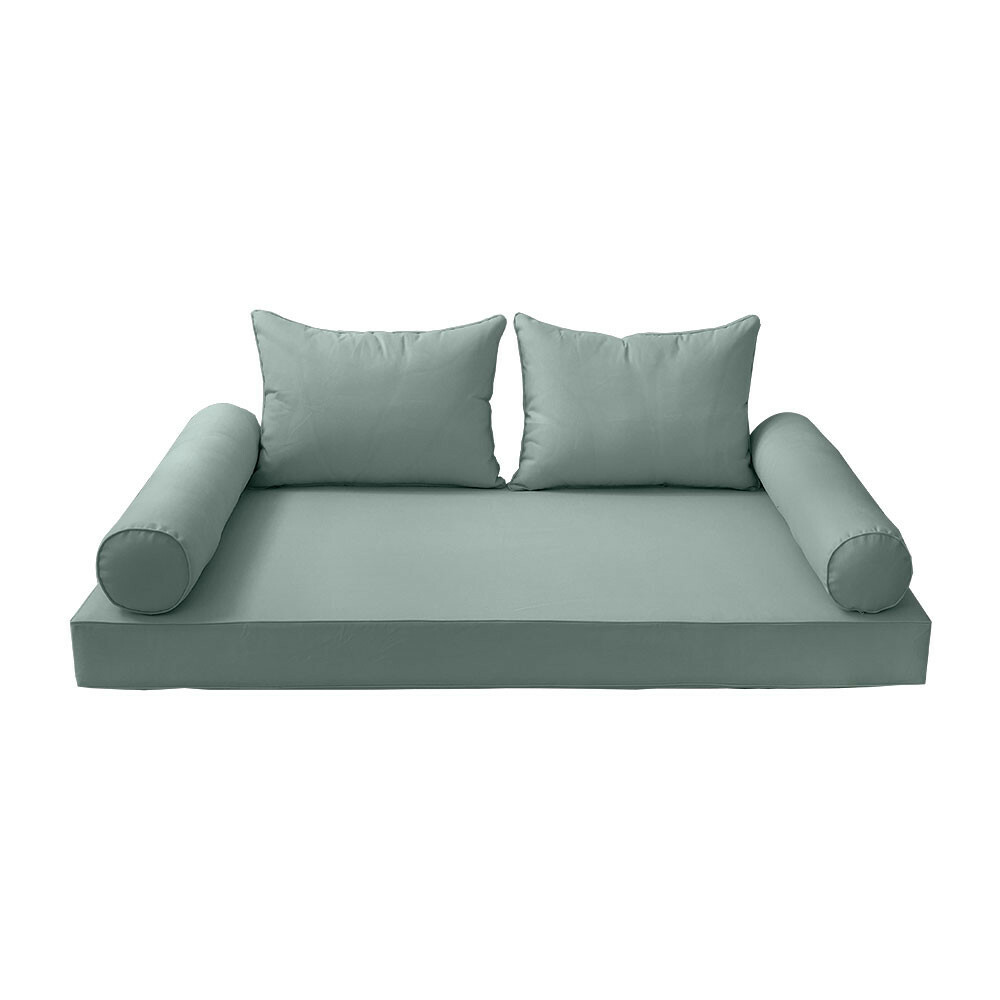 *COVER ONLY*-Style 4 Daybed Mattress Bolster Pillow Same Pipe Twin-XL-AD002