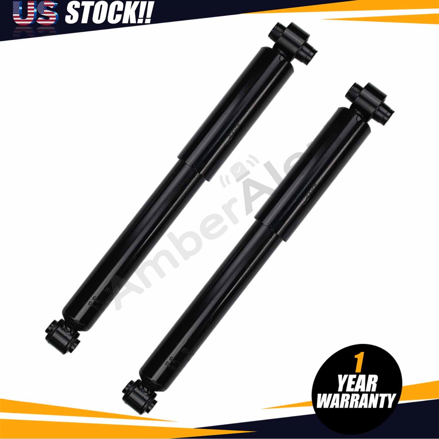 Rear Pair Shocks Absorber Set for 2008-2020 Nissan Rogue X-Trail FWD AWD