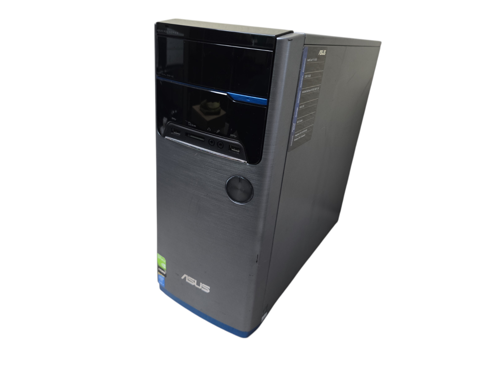 ASUS M32 Series i7-4790 3.6GHz 16GB Ram 128GB SSD 2TB HDD GTX760 Win 11