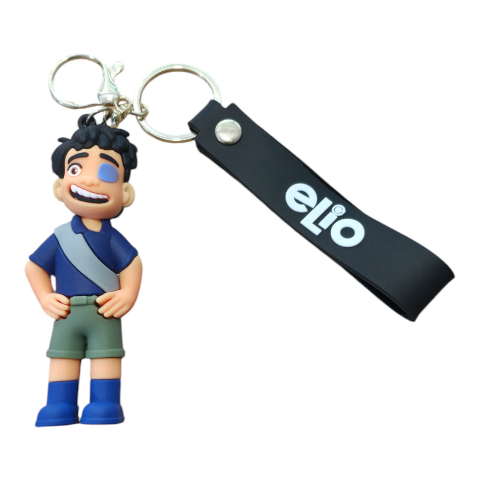 Elio 3D Keychain Purse Bag Backpack Zipper Charm Brand New Free Shipping