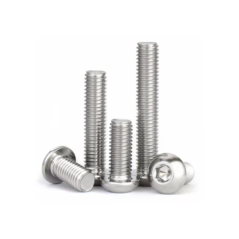 M10-1.25X65mm,85mm Button Head Socket Cap Screw Allen Hex Drive Stainless Steel