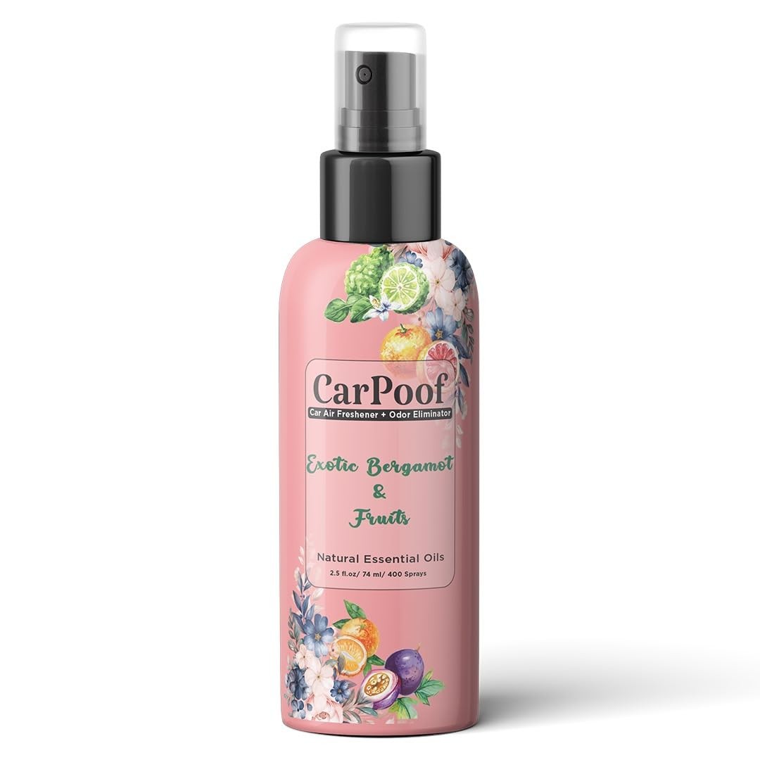 Car Air Freshener spray natural non toxic 1 Count (Pack of 1), Multicolor
