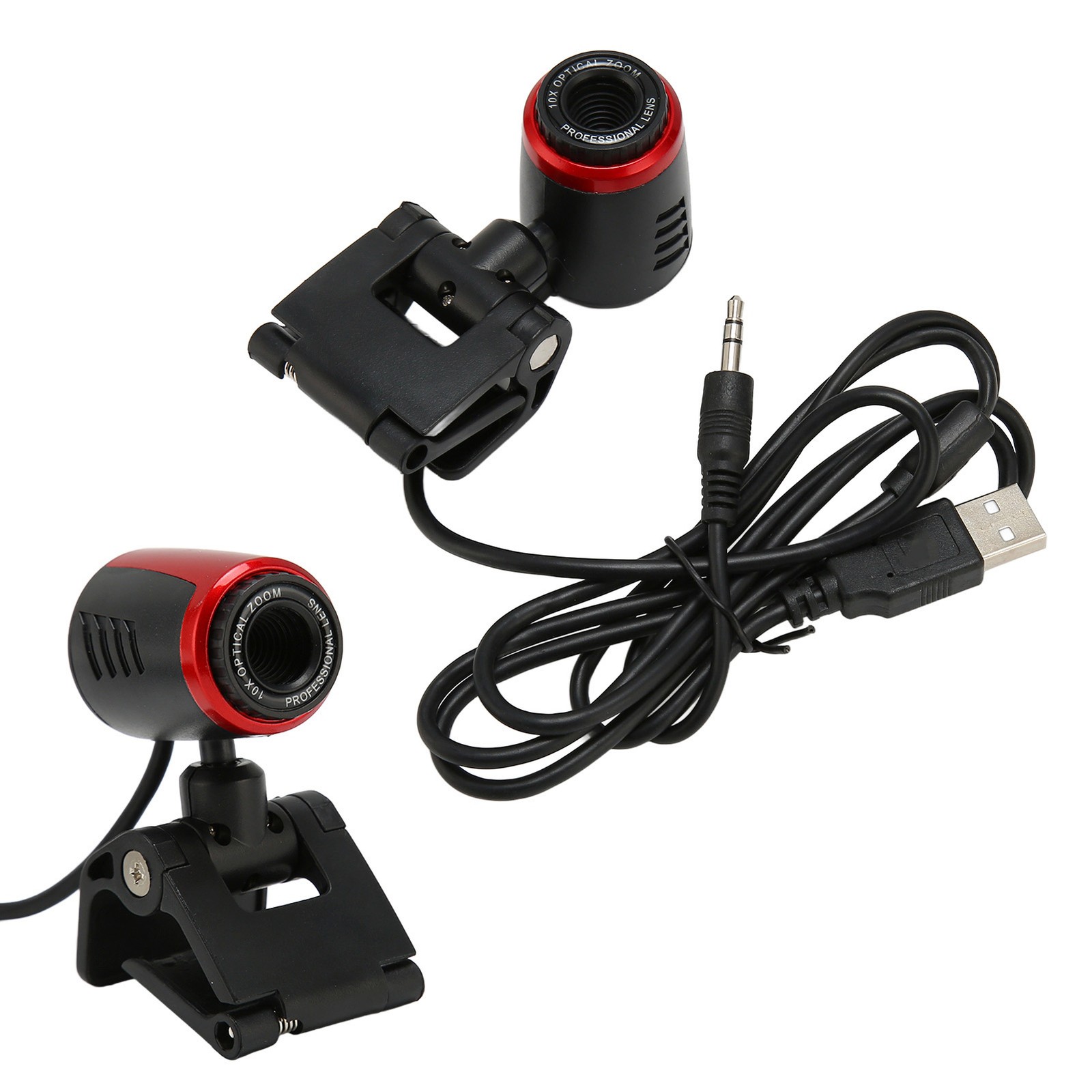USB2.0 Webcam HD 360 Degree Camera For PC Laptop Skype MSN Excellent