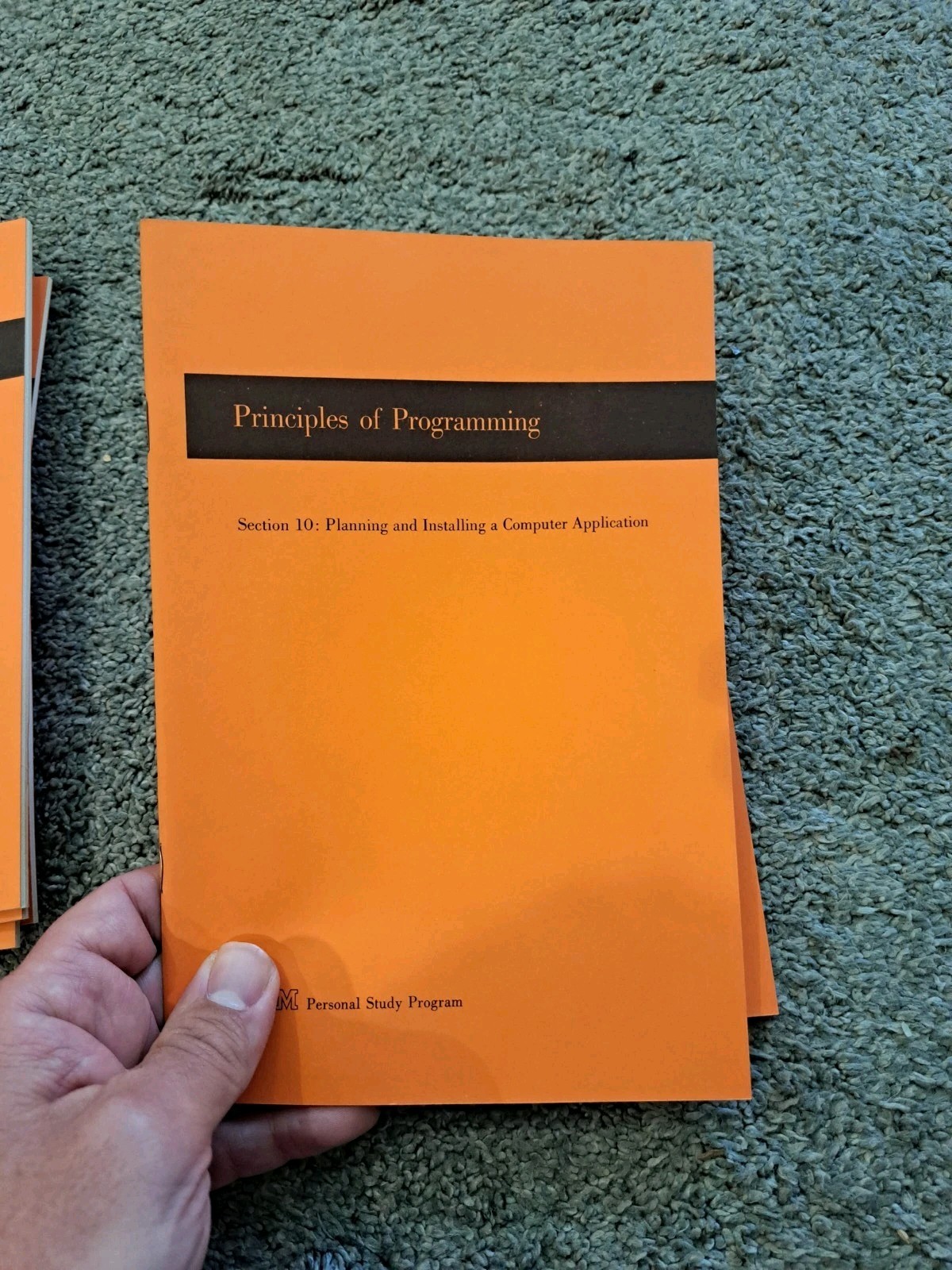 IBM Personal Study Program Principles of Programming