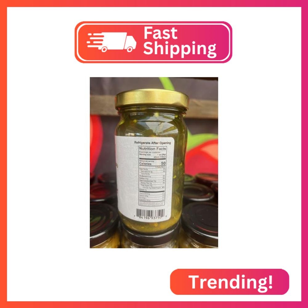 Pepper Junction Cowboy Candy Sweet HOT Heat Candied Jalapenos