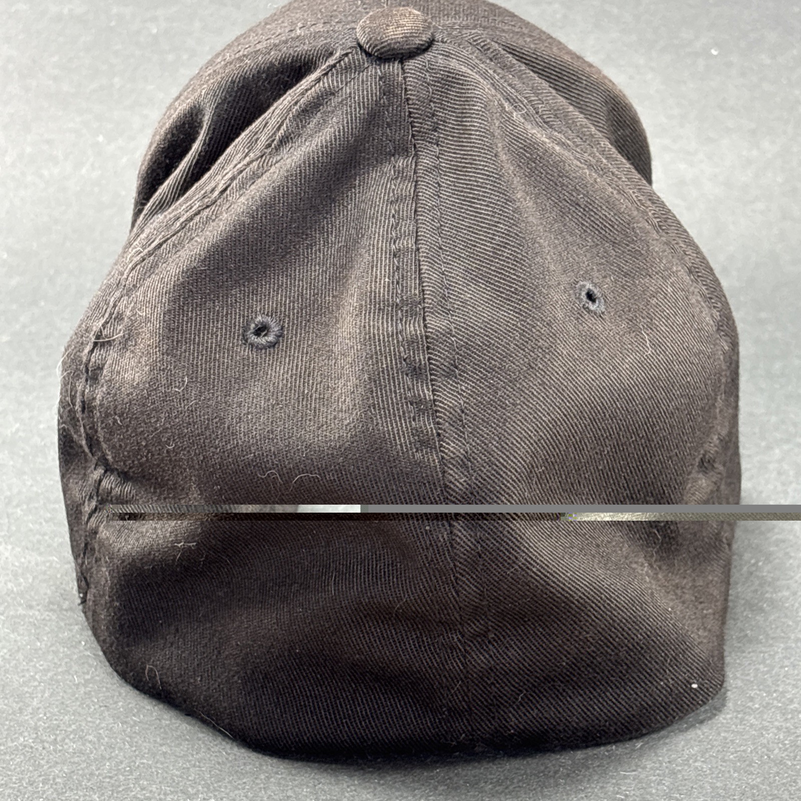 2 Dodge Racing Stripes Black Hat Cap - Hash Rally Stripes - Black and Grey