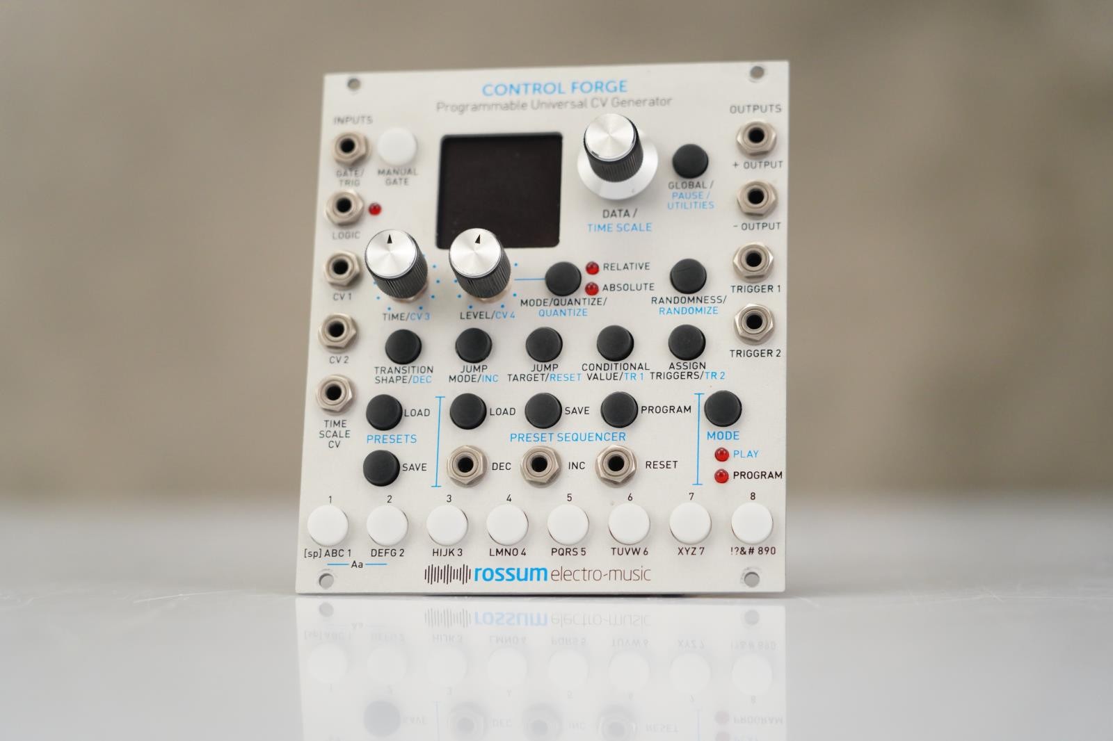 Rossum Control Forge Programmable CV Generator Eurorack Module #58938