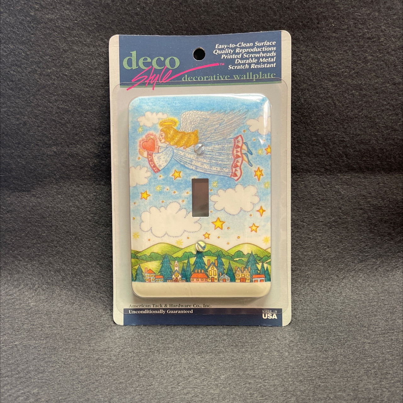 (5 Pack) Wall Plate Angel Single Switch