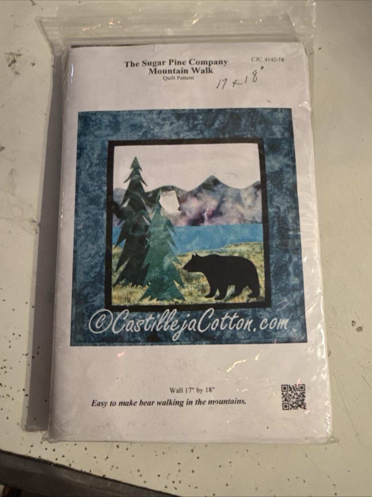 Quilting Kit  The Sugar Pine Company Mountain Walk