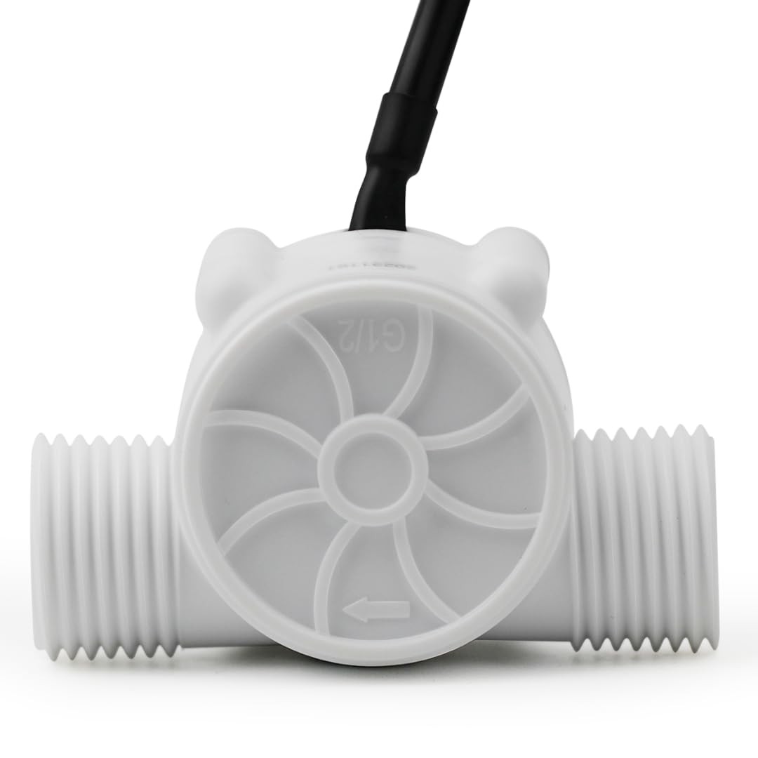 G1/2 Flow Hall Sensor, BSP Thread, 1-30L/Min Flow Meter, POM Material Counter