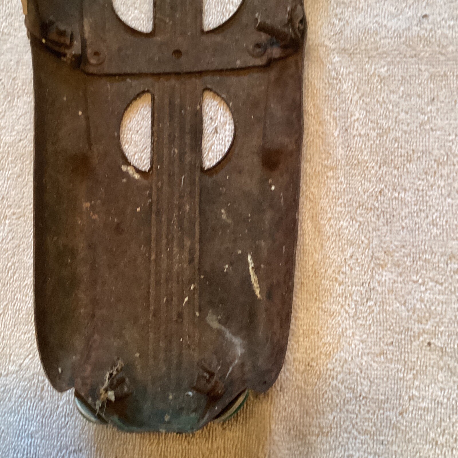 VINTAGE BICYCLE REAR CARRIER RACK 8 HOLE