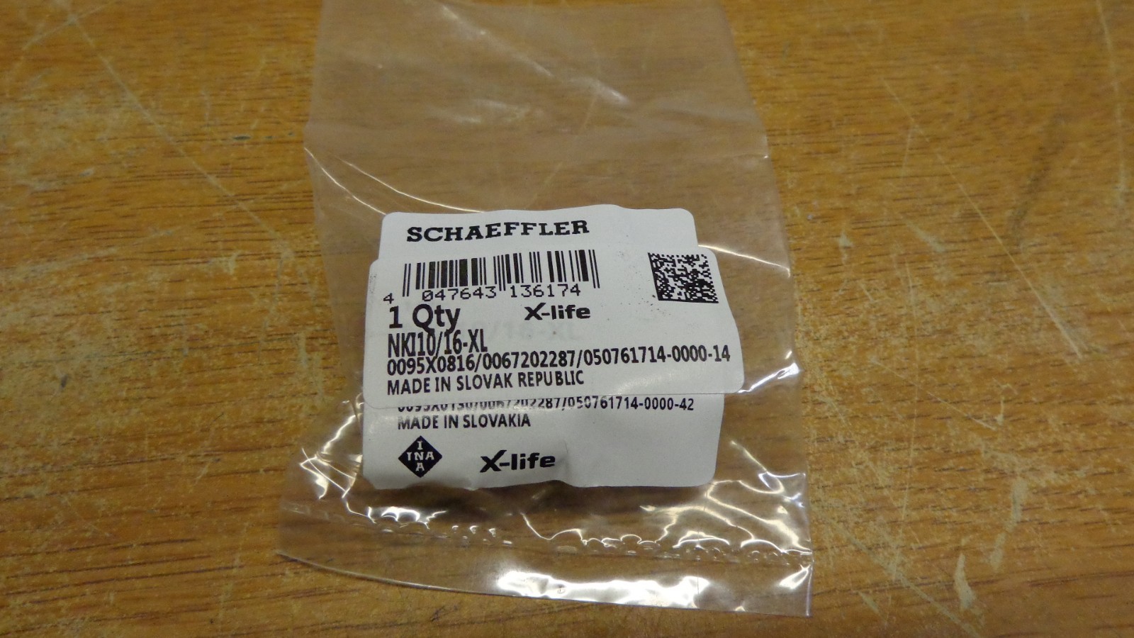 SCHAEFFLER NKI10/16-XL Needle Roller Bearing 10x22x16 mm NKI 10/16 XL  X-life