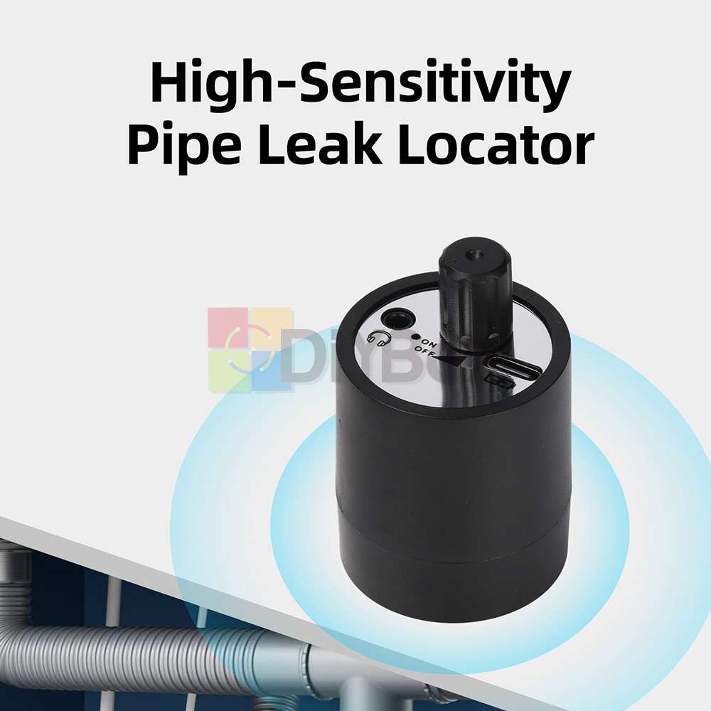 Water Pipe Leak Detector Multi-functional Sound Collector + Field Strength Meter