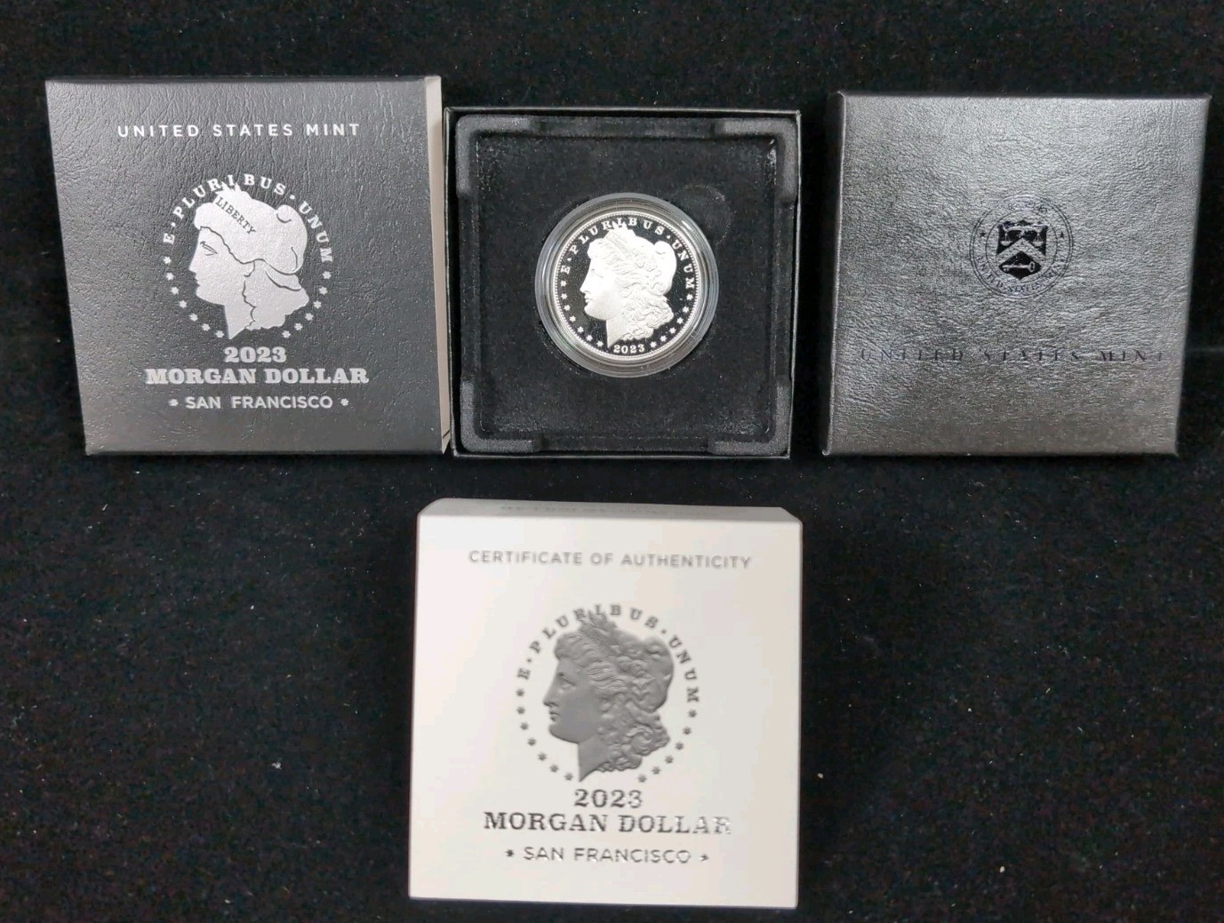 2023-S MORGAN SILVER DOLLAR PROOF ORIGINAL MINT PACKAGING 23XF