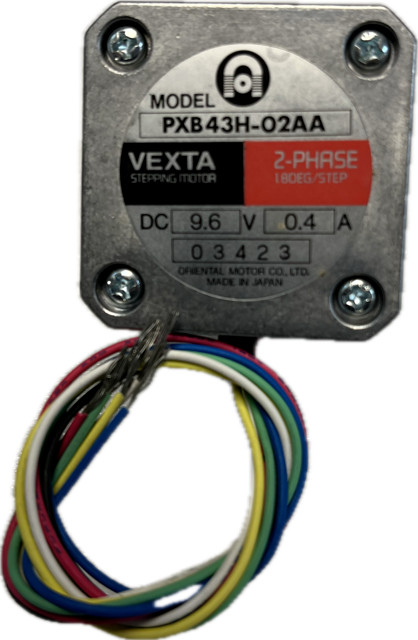 VEXTA, PXB43H-02AA,  2-Phase,  NEMA 17, Stepper Motor