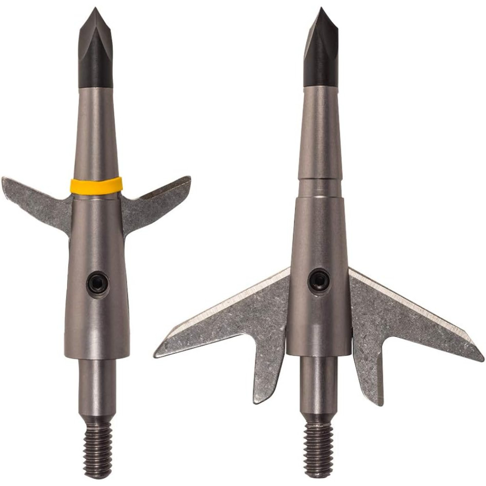 Swhacker #219 Expandable 2-Blade 100 Grain Broadhead 3 PACK (SWH00219) NEW