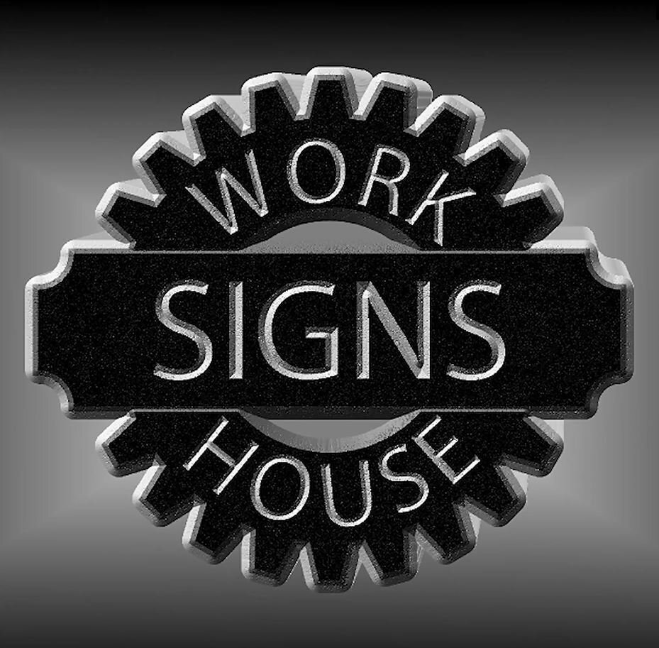 Video SURVEILLANCE BLACK Aluminum Composite Sign
