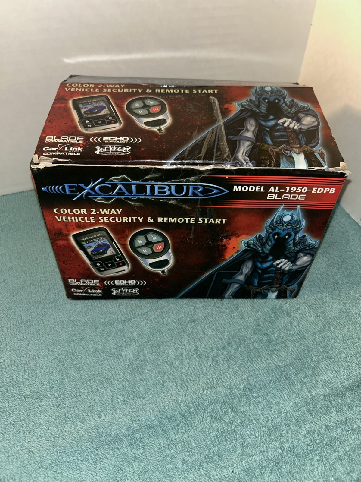 Excalibur AL-1950-EDPB 2-way vehicle security and remote start system