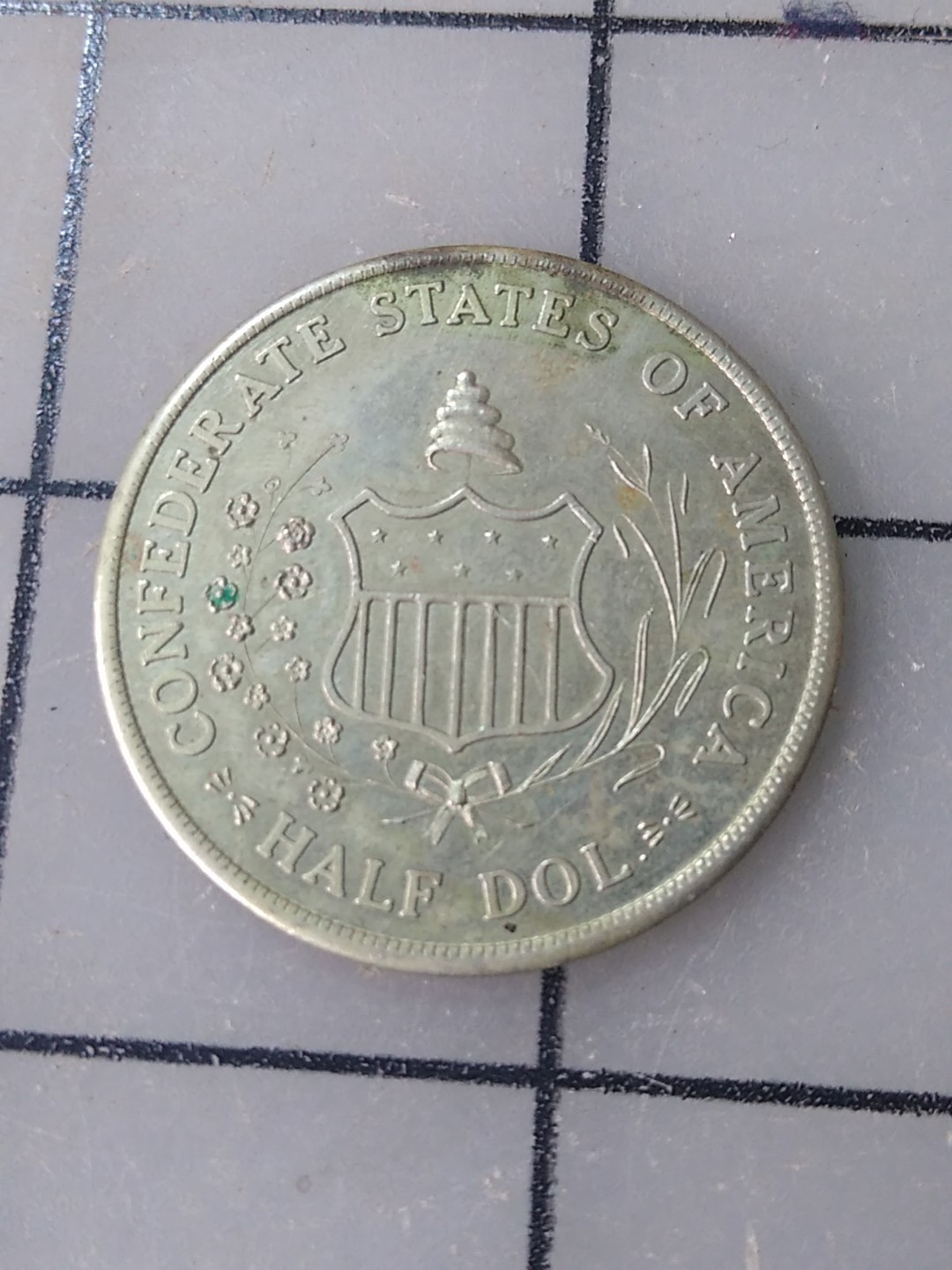 Confederate States of America Medal Fantasy Half Dollar - DEO VINDICE