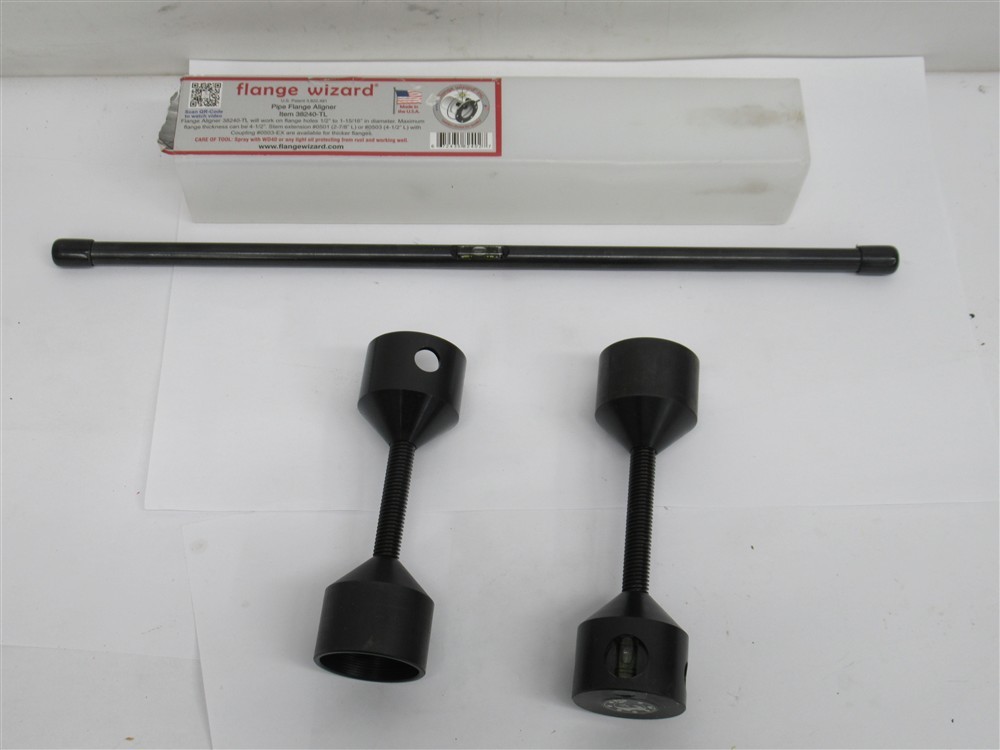 Flange Wizard 38240-TL, Pipe Flange Aligner fits Holes 1/2" to 1-15/16"