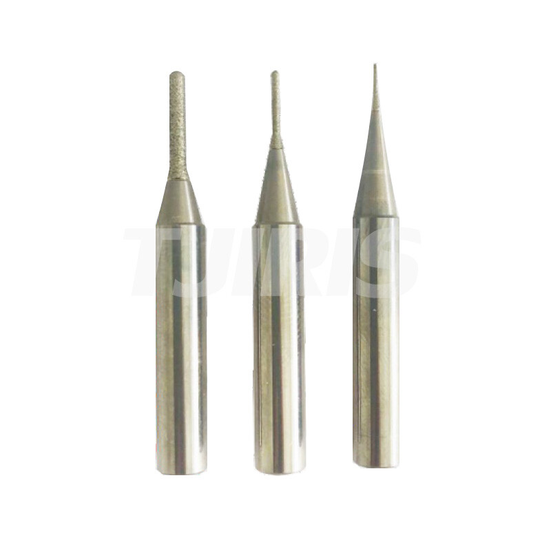 Rainbow Mill Bur Dental CAD/CAM Grinding Burs for Glass Ceramic Shank 6mm