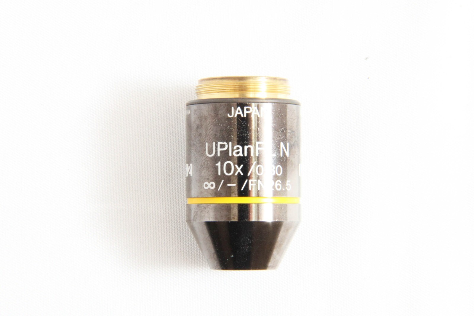 Olympus Microscope Objective UPlanFL N 10x 0.30 infi/- FN26.5 #5424